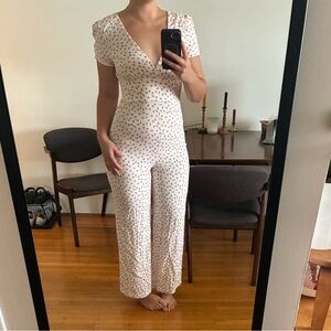 Free People peaches jumpsuit
